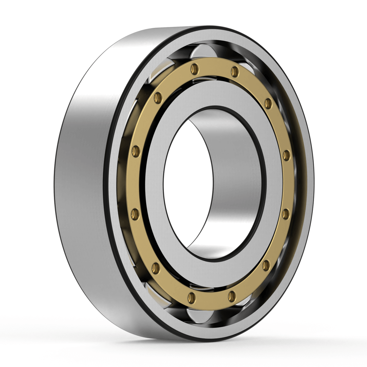 N317 ECM SKF - Zylinderrollenlager with white background