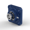 FY20 FM SKF - Flanschlager-Gehäuseeinheit with white background