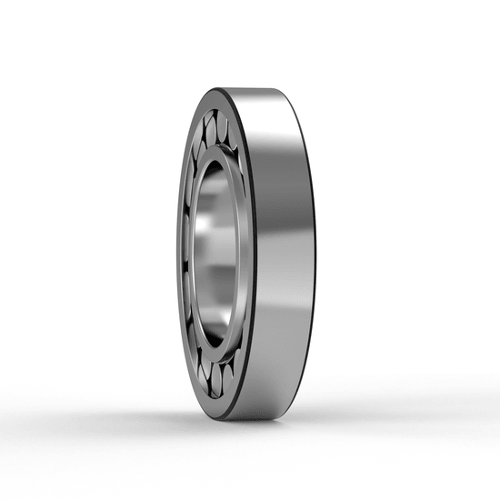 NU210 ECJ/C3 SKF - Zylinderrollenlager with white background